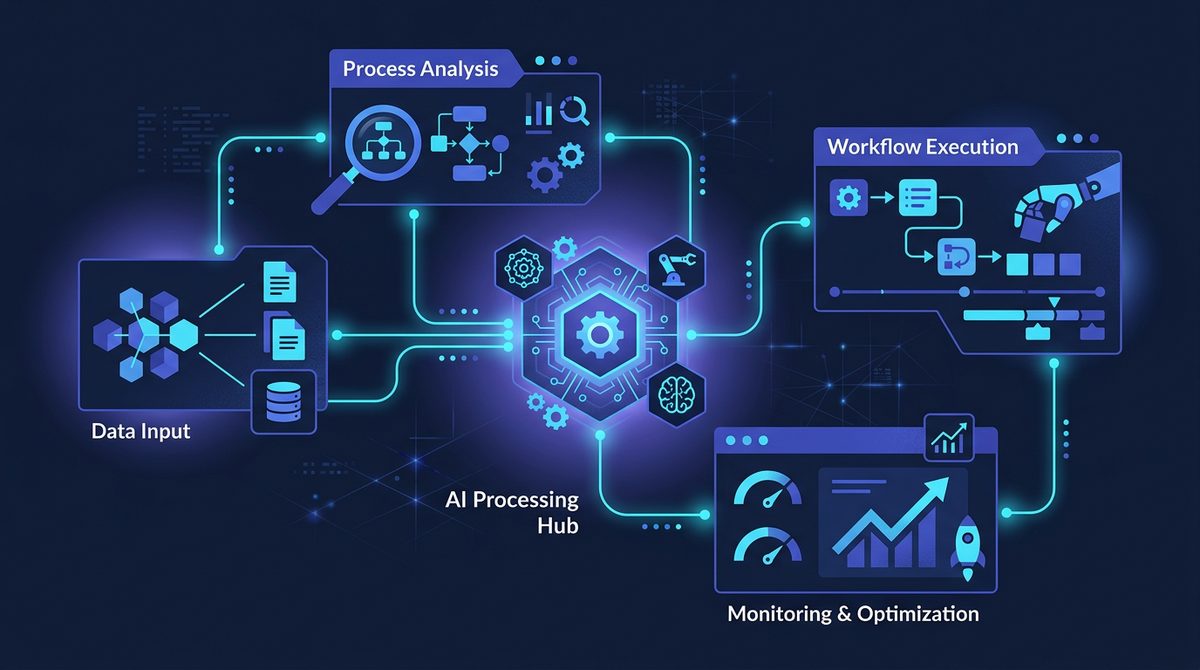 AI Workflow Automation Tools for SaaS — illustration
