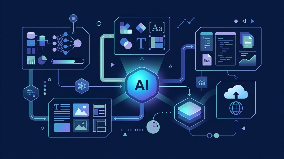 Best AI Web Builders for SaaS Sites — illustration
