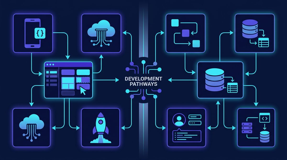FlutterFlow vs Bubble: Which to Choose? — illustration