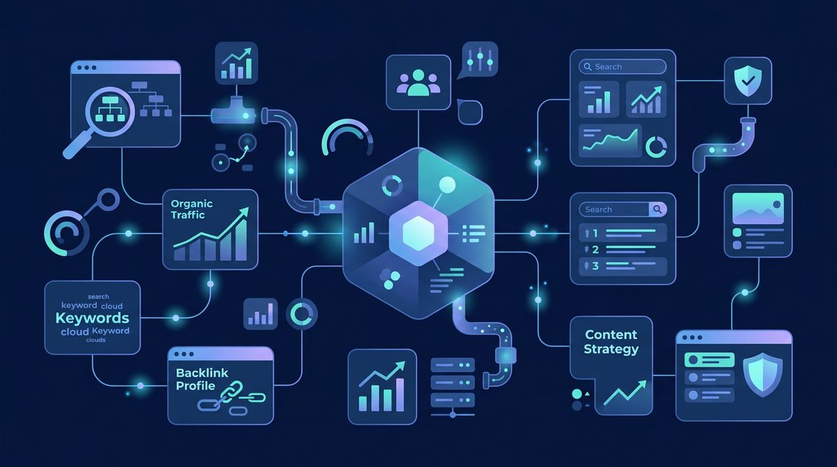 SaaS Competitor SEO Strategy — illustration