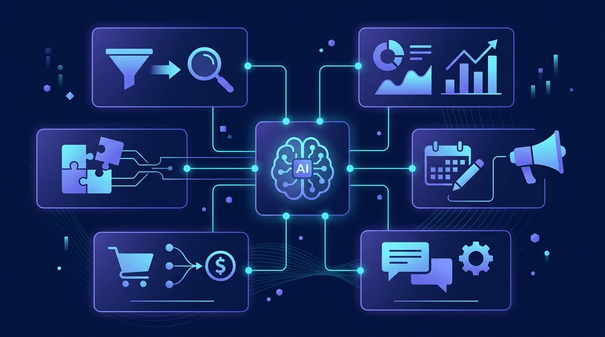 Best AI Marketing Tools for Growth — illustration