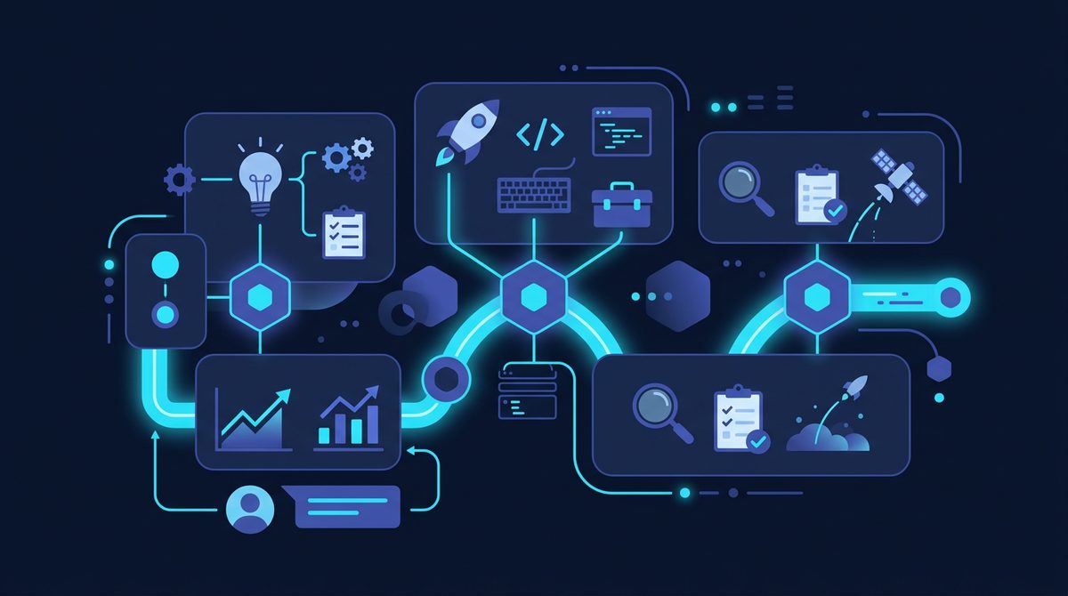 Project Management for Indie Hackers — illustration