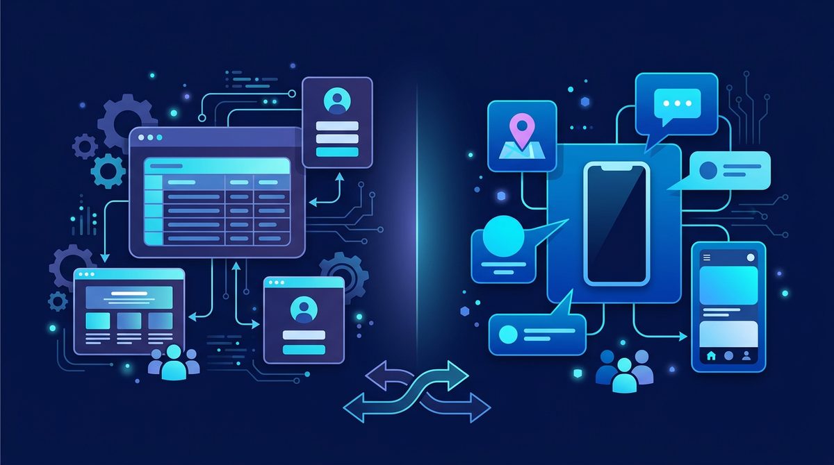 Softr vs Glide: Best MVP Builder? — illustration