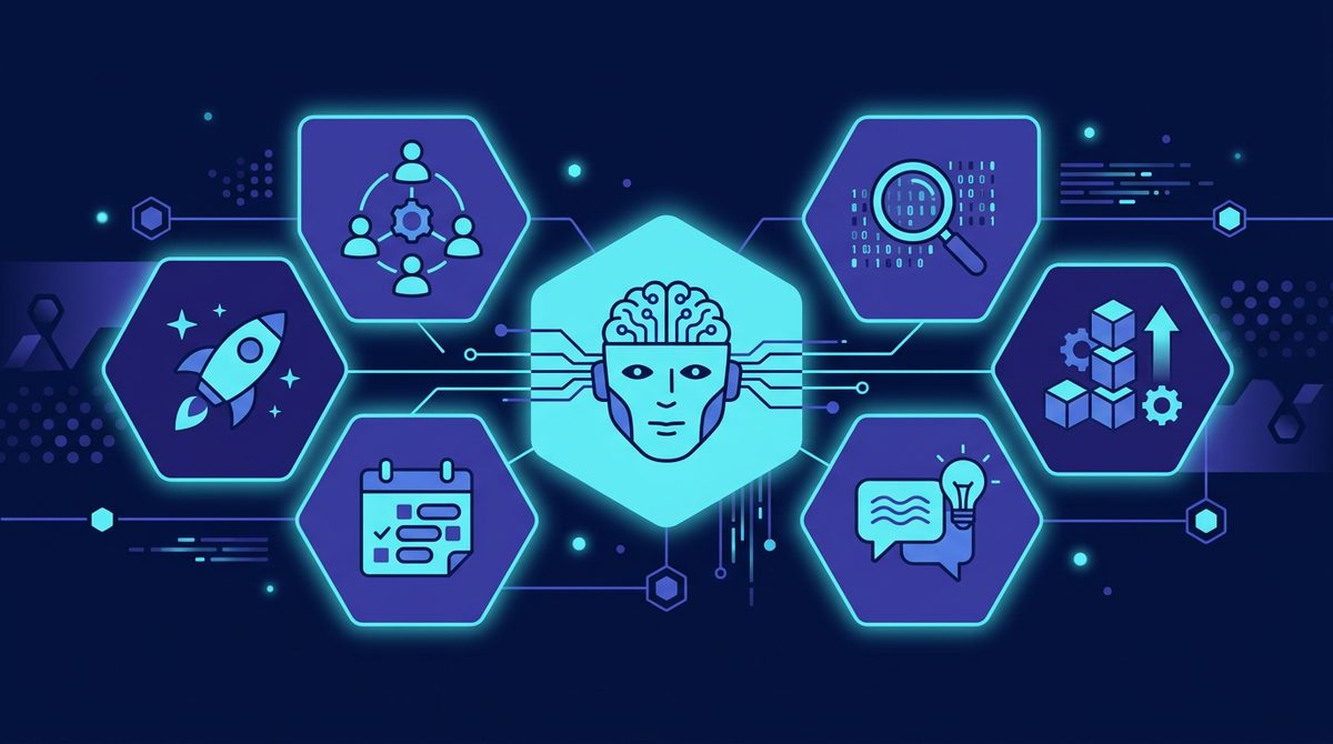 10 Best AI Agents for Startups in 2026 — illustration